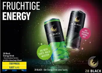 METRO 28 Black Energy Drink Angebot