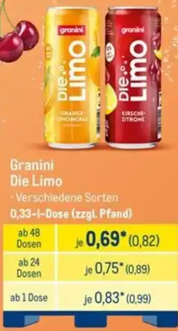 METRO Granini Die Limo Angebot