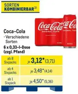 METRO Coca-Cola Angebot