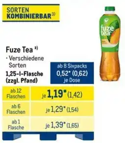 METRO Fuze Tea Angebot