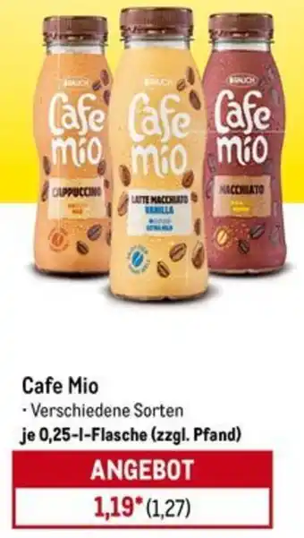 METRO Cafe Mio Angebot