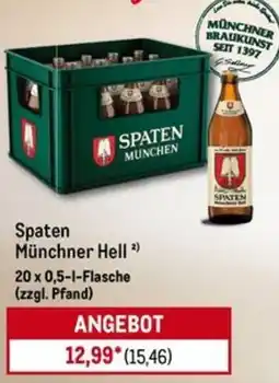 METRO Spaten Münchner Hell Angebot