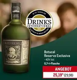 METRO Botucal Reserva Exclusiva Angebot