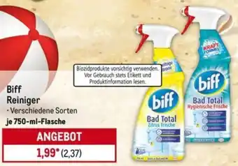 METRO Biff Reiniger Angebot