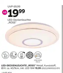 Mömax Led-deckenleuchte „ross“ Angebot