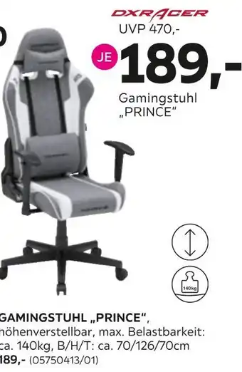 Mömax Dxracer gamingstuhl „prince“ Angebot