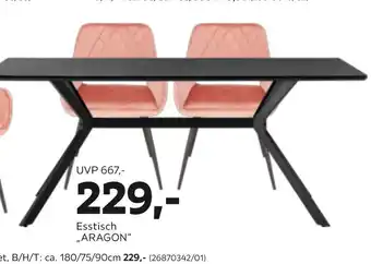 Mömax Armlehnstuhl „serafina“ oder esstisch „aragon“ Angebot
