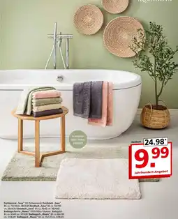 Segmüller Aquanova frottierserie sava oder badteppichserie „mauro“ Angebot