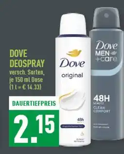Marktkauf Dove dove original deospray Angebot