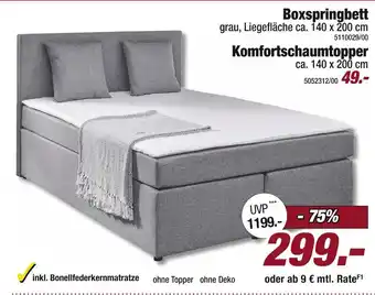 Poco Boxspringbett Angebot