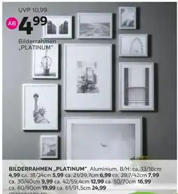 Mömax Bilderrahmen „platinum“ Angebot
