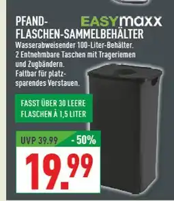 Marktkauf Easymaxx pfandflaschen-sammelbehälter Angebot