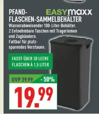 Marktkauf Easymaxx pfandflaschen-sammelbehälter Angebot