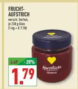 Marktkauf Herzstücke fruchtaufstrich erdbeere Angebot