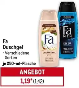 METRO Fa Duschgel Angebot