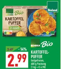 Marktkauf Edeka bio kartoffelpuffer Angebot