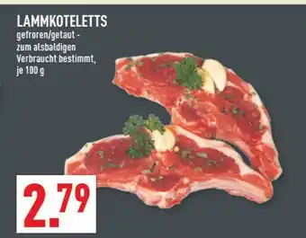 Marktkauf Lammkoteletts Angebot