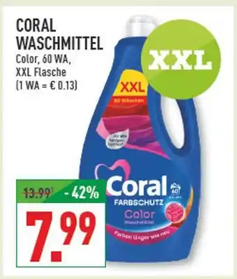 Marktkauf Coral waschmittel color Angebot