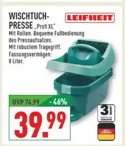 Marktkauf Leifheit wischtuchpresse profi xl Angebot
