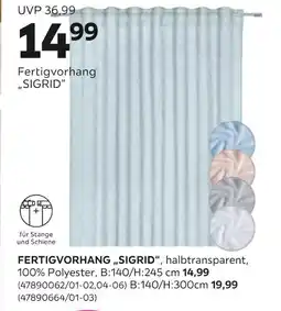 Mömax Fertigvorhang „sigrid“ Angebot