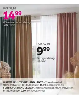 Mömax Wärmeschutzvorhang „anton“ Angebot
