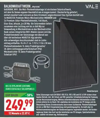 Marktkauf Marstek balkonkraftwerk Angebot