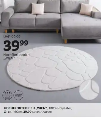 Mömax Hochflorteppich „wien“ Angebot