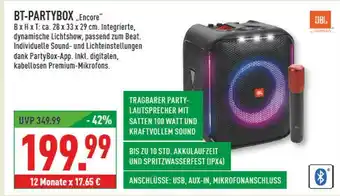 Marktkauf Jbl bt-partybox 'encore' Angebot
