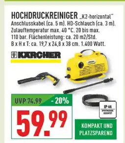 Marktkauf Kärcher hochdruckreiniger k2-horizontal Angebot