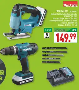 Marktkauf Makita spezialset „dk18895y“ Angebot