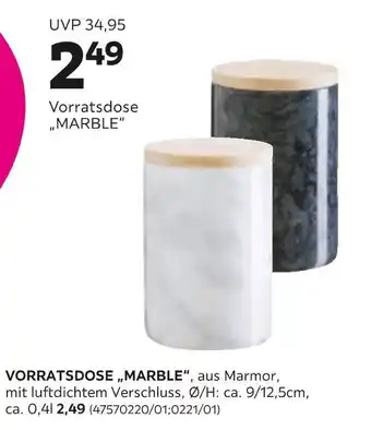 Mömax Vorratsdose „marble“ Angebot