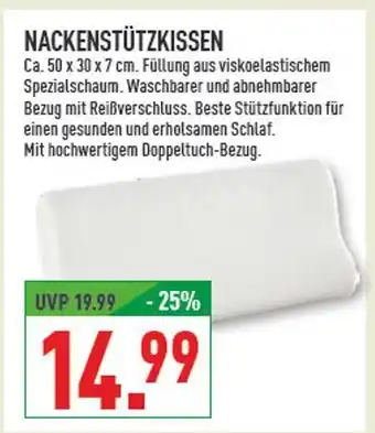 Marktkauf Nackenstützkissen Angebot