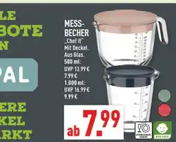 Marktkauf Messbecher chef it 500 ml Angebot