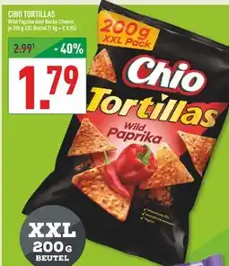 Marktkauf Chio tortillas wild paprika Angebot