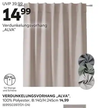 Mömax Verdunkelungsvorhang „alva“ Angebot