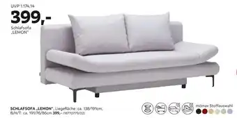 Mömax Schlafsofa „lemon“ Angebot