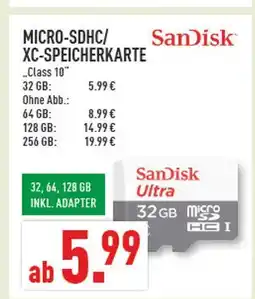 Marktkauf Sandisk micro-sdhc/xc-speicherkarte 32 gb Angebot