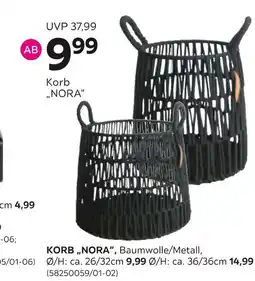 Mömax Korb „nora“ Angebot