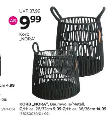 Mömax Korb „nora“ Angebot