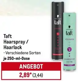 METRO Taft Haarspray/ Haarlack Angebot