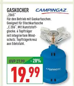 Marktkauf Campingaz gaskocher 206s Angebot