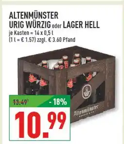 Marktkauf Altenmünster urig würzig Angebot