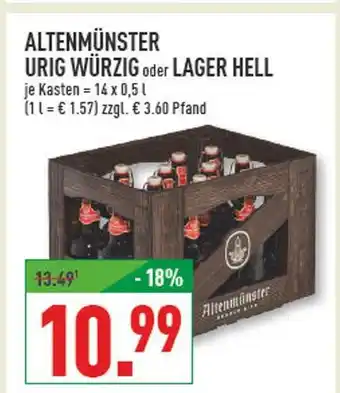 Marktkauf Altenmünster urig würzig Angebot