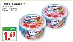 Marktkauf Exquisa quark-genuss erdbeere Angebot