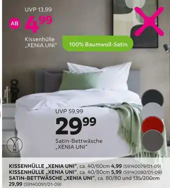 Mömax Kissenhülle „xenia uni“ Angebot
