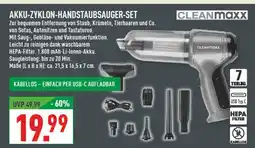 Marktkauf Cleanmaxx akku-zyklon-handstaubsauger-set Angebot