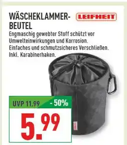 Marktkauf Leifheit wäscheklammer-beutel Angebot