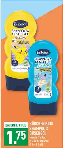 Marktkauf Bübchen shampoo & duschgel pikachu Angebot
