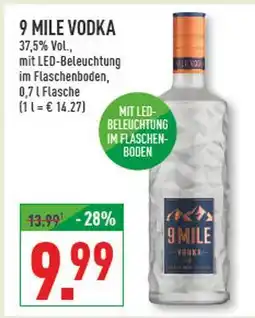 Marktkauf 9 mile vodka Angebot