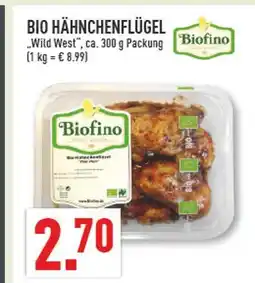 Marktkauf Biofino bio hähnchenflügel wild west Angebot